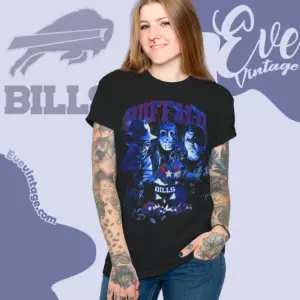 Buffalo Bills Horror Halloween Women T shirt