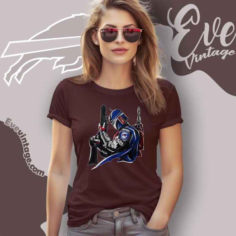 Buffalo Bills Mandalorian Star Wars Shirt Women T Shirt Buffalo Bills Mandalorian Star Wars Shirt Women T Shirt