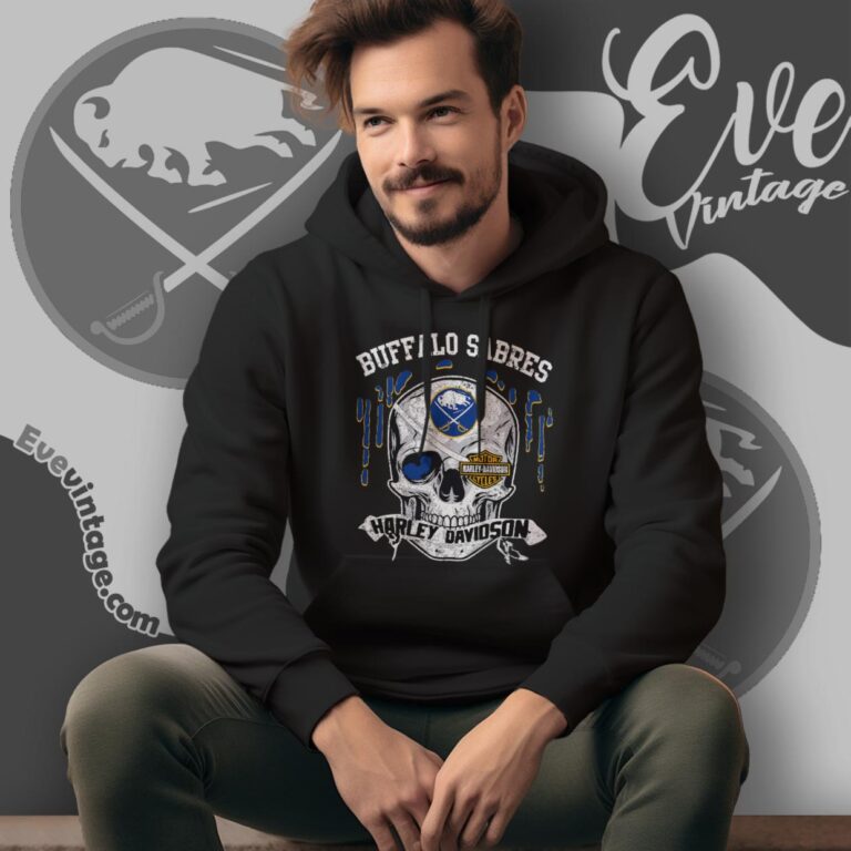 Buffalo Sabres Harley Davidson Skull Shirt Hoodie Buffalo Sabres Harley Davidson Skull Shirt Hoodie