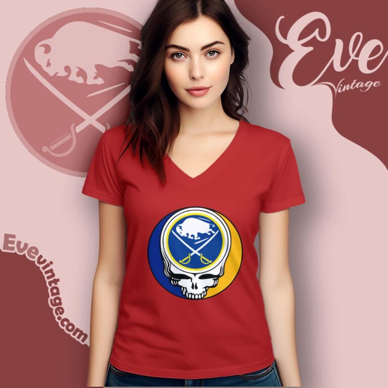 Buffalo Sabres Steal Your Face Grateful Dead Shirt V Neck TShirt Buffalo Sabres Steal Your Face Grateful Dead Shirt V Neck TShirt