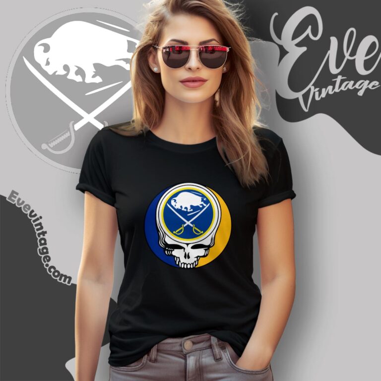 Buffalo Sabres Steal Your Face Grateful Dead Shirt Women T Shirt Buffalo Sabres Steal Your Face Grateful Dead Shirt Women T Shirt