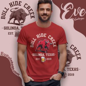 Bull Hide Creek Shirt Golinda Texas Dive Bar T shirt