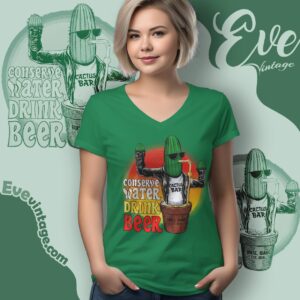 Cactus Bar Shirt Idaho Dive Bar V Neck TShirt