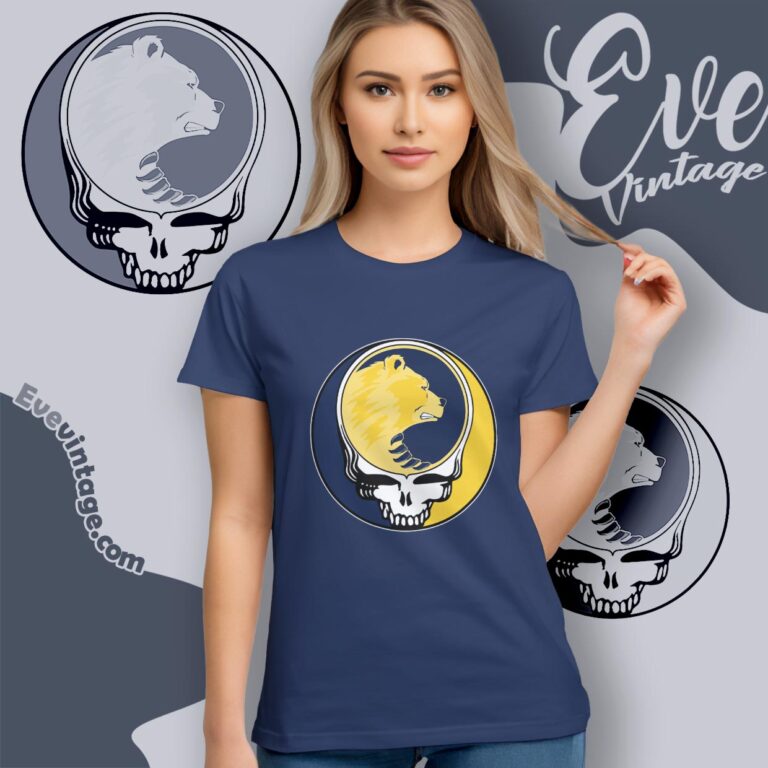 California Golden Bears Steal Your Face Stealie Shirt Women T shirt California Golden Bears Steal Your Face Stealie Shirt Women T shirt