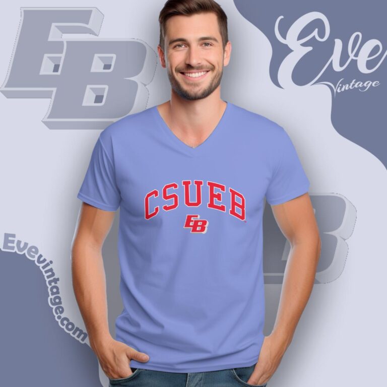 California State University East Bay Shirt V Neck TShirt California State University East Bay Shirt V Neck TShirt