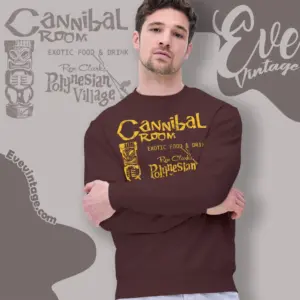 Cannibal Room Shirt Texas Tiki Bar Sweatshirt