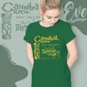 Cannibal Room Shirt Texas Tiki Bar Women T shirt