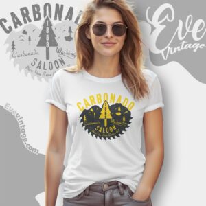 Carbonado Saloon Shirt Washington Dive Bar Women T shirt
