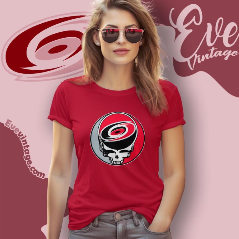 Carolina Hurricanes Steal Your Face Grateful Dead Shirt Women T shirt Carolina Hurricanes Steal Your Face Grateful Dead Shirt Women T shirt