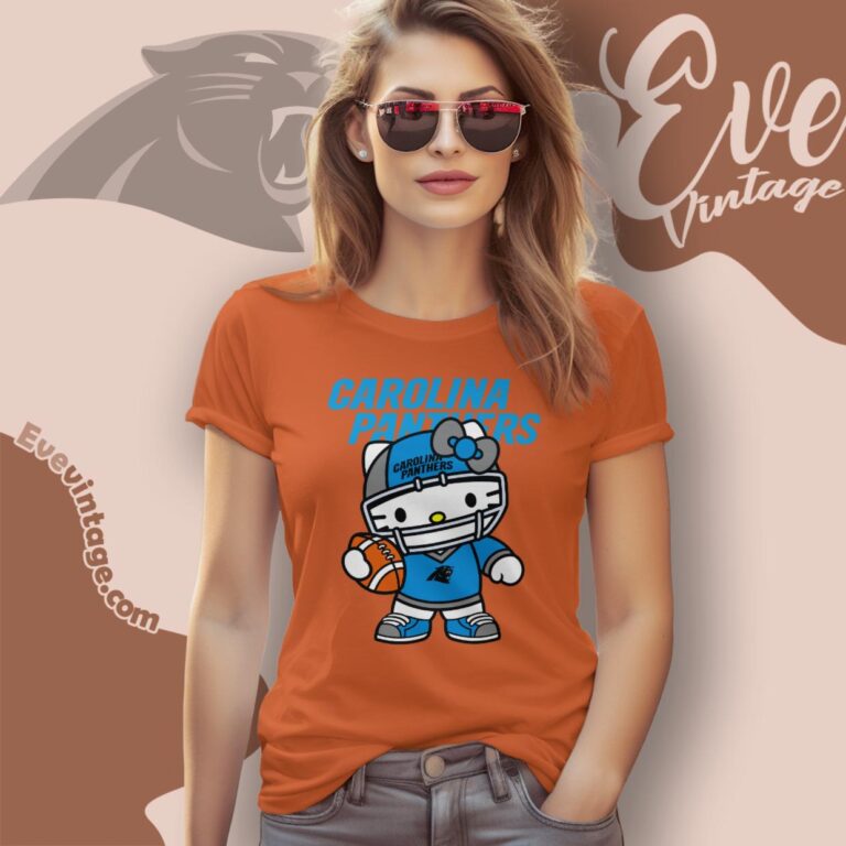 Carolina Panthers Hello Kitty Shirt Women T Shirt Carolina Panthers Hello Kitty Shirt Women T Shirt