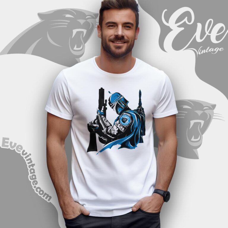 Carolina Panthers Mandalorian Star Wars Shirt T Shirt Carolina Panthers Mandalorian Star Wars Shirt T Shirt