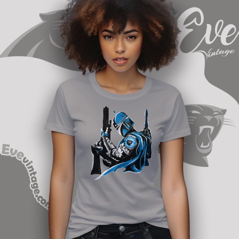 Carolina Panthers Mandalorian Star Wars Shirt Women T Shirt Carolina Panthers Mandalorian Star Wars Shirt Women T Shirt