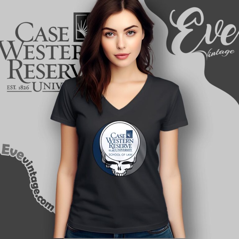 Case Western Reserve University Steal Your Face Grateful Dead Shirt V Neck TShirt Case Western Reserve University Steal Your Face Grateful Dead Shirt V Neck TShirt