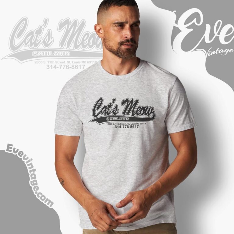 Cat's Meow Soulard Shirt St Louis Missouri Dive Bar T shirt Cat's Meow Soulard Shirt St Louis Missouri Dive Bar T shirt