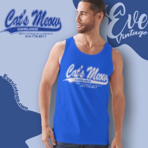 Cat's Meow Soulard Shirt St Louis Missouri Dive Bar Tank Top Racerback