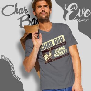 Char Bar Columbus Shirt Ohio Dive Bar V Neck TShirt