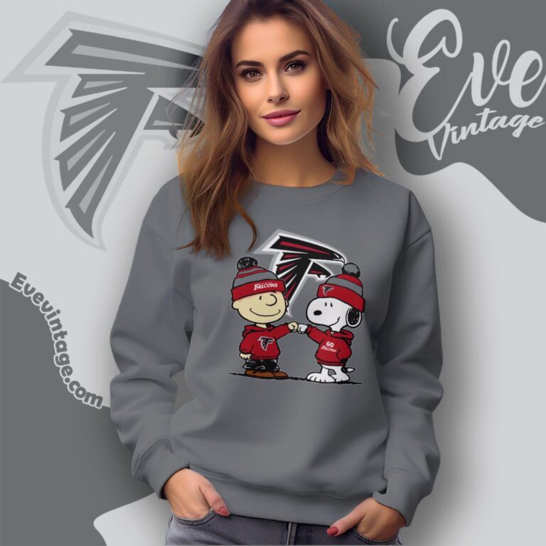 Charlie Brown And Snoopy Aatlanta Falcons Shirt Sweatshirt Charlie Brown And Snoopy Aatlanta Falcons Shirt Sweatshirt