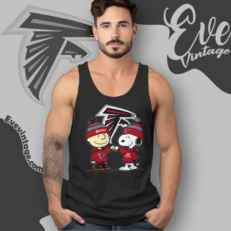 Charlie Brown And Snoopy Aatlanta Falcons Shirt Tank Top Racerback Charlie Brown And Snoopy Aatlanta Falcons Shirt Tank Top Racerback