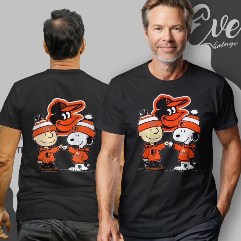 Charlie Brown And Snoopy Baltimore Orioles Shirt T Shirt Charlie Brown And Snoopy Baltimore Orioles Shirt T Shirt