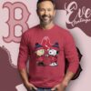 Charlie Brown And Snoopy Boston Red Sox Shirt