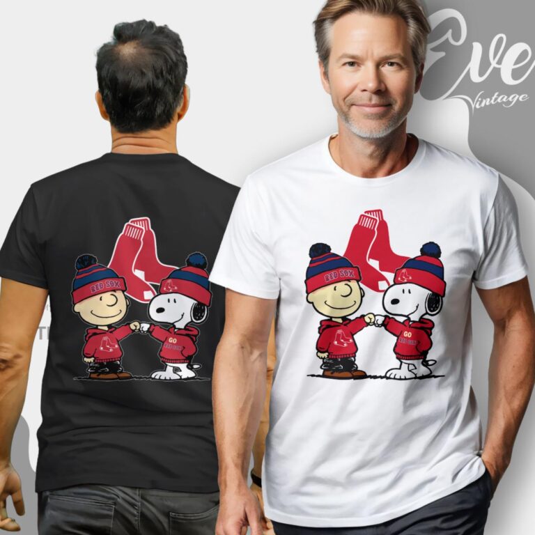 Charlie Brown And Snoopy Boston Red Sox Shirt T Shirt Charlie Brown And Snoopy Boston Red Sox Shirt T Shirt