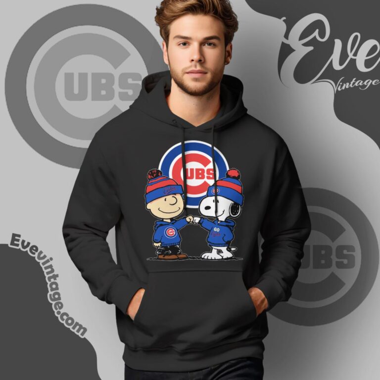 Charlie Brown And Snoopy Chicago Cubs Shirt Hoodie Charlie Brown And Snoopy Chicago Cubs Shirt Hoodie