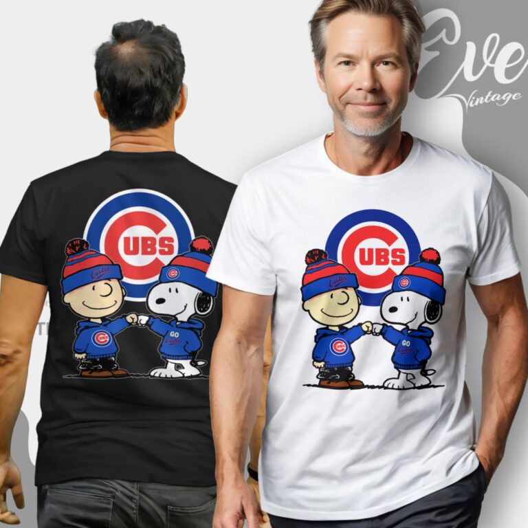 Charlie Brown And Snoopy Chicago Cubs Shirt T Shirt Charlie Brown And Snoopy Chicago Cubs Shirt T Shirt