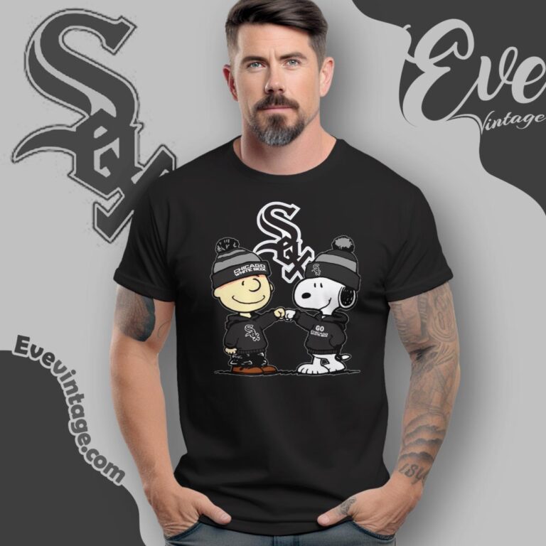 Charlie Brown And Snoopy Chicago White Sox Shirt T Shirt Charlie Brown And Snoopy Chicago White Sox Shirt T Shirt