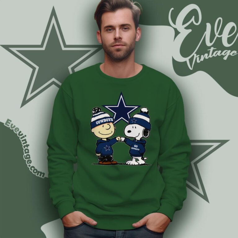 Charlie Brown And Snoopy Dallas Cowboys Shirt Sweatshirt Charlie Brown And Snoopy Dallas Cowboys Shirt Sweatshirt
