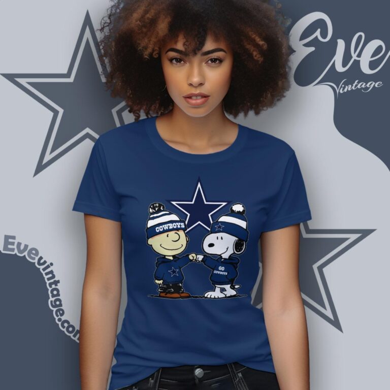 Charlie Brown And Snoopy Dallas Cowboys Shirt Women T Shirt Charlie Brown And Snoopy Dallas Cowboys Shirt Women T Shirt
