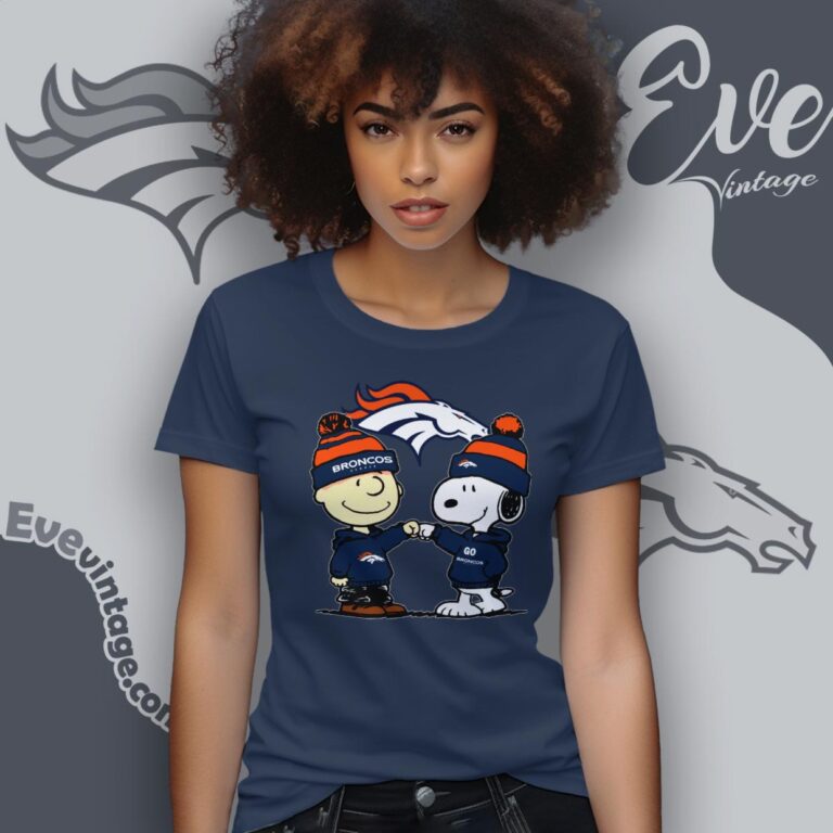 Charlie Brown And Snoopy Denver Broncos Shirt Women T Shirt Charlie Brown And Snoopy Denver Broncos Shirt Women T Shirt