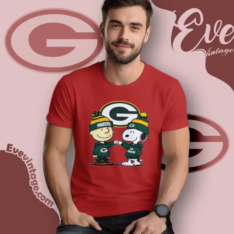 Charlie Brown And Snoopy Green Bay Packers Shirt T Shirt Charlie Brown And Snoopy Green Bay Packers Shirt T Shirt
