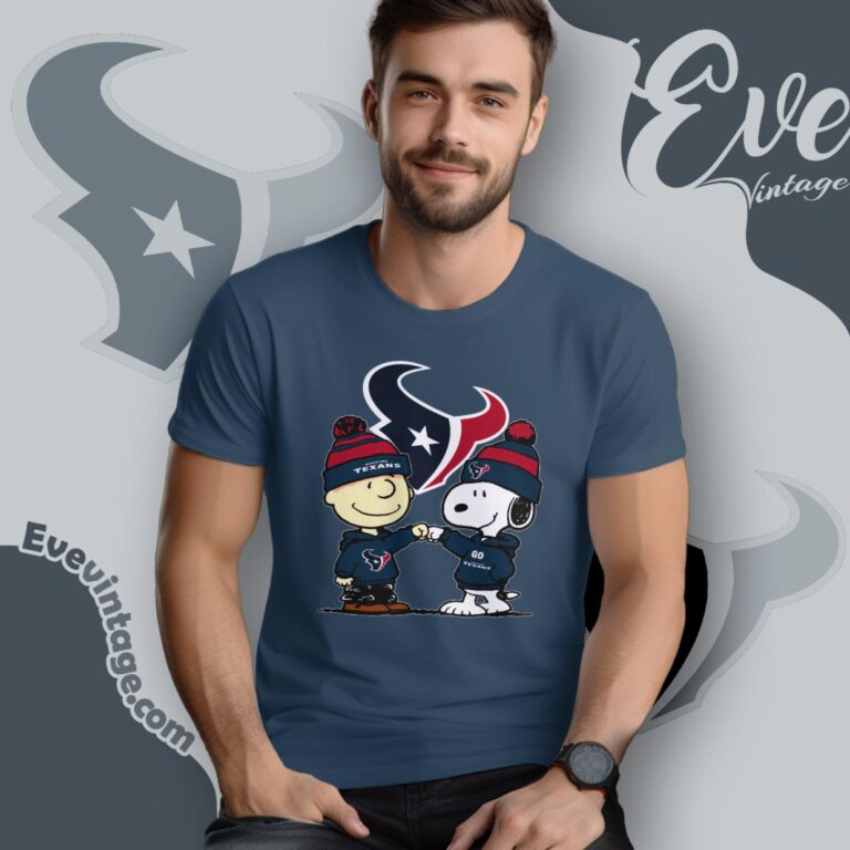Charlie Brown And Snoopy Houston Texans Shirt T Shirt Charlie Brown And Snoopy Houston Texans Shirt T Shirt