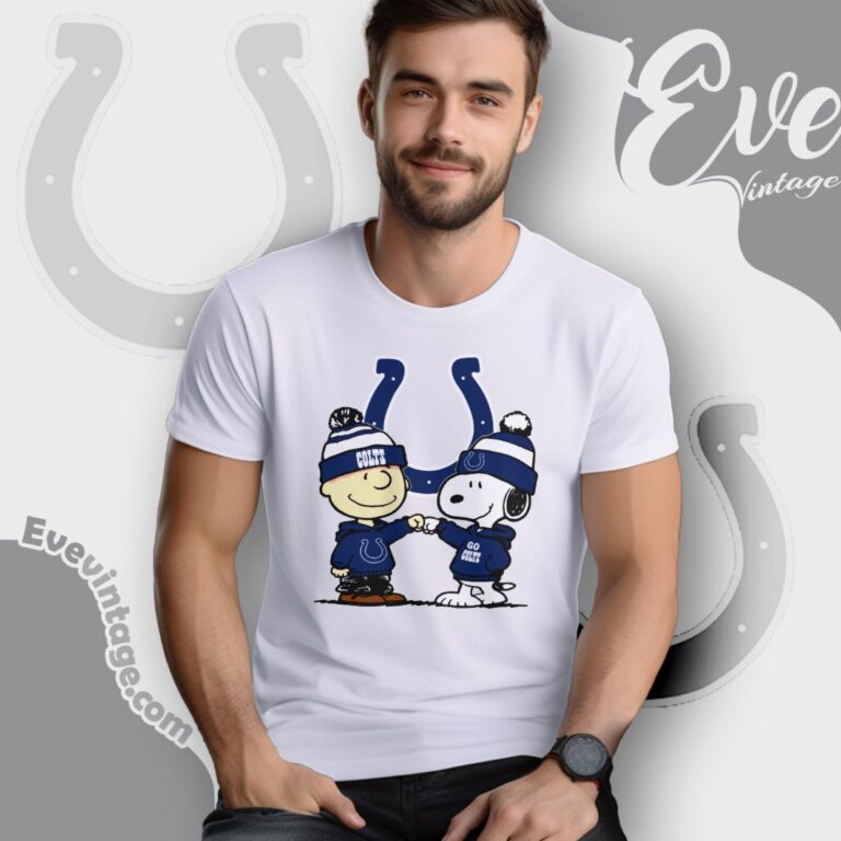 Charlie Brown And Snoopy Indianapolis Colts Shirt T Shirt Charlie Brown And Snoopy Indianapolis Colts Shirt T Shirt