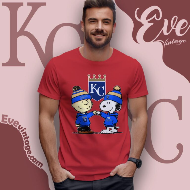 Charlie Brown And Snoopy Kansas City Royals Shirt T Shirt Charlie Brown And Snoopy Kansas City Royals Shirt T Shirt