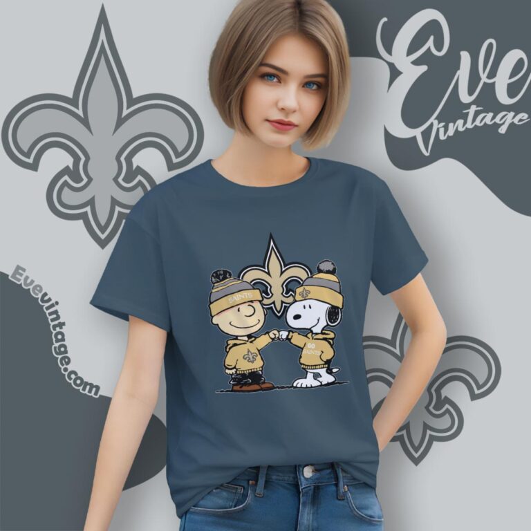Charlie Brown And Snoopy New Orleans Saints Shirt Women T Shirt Charlie Brown And Snoopy New Orleans Saints Shirt Women T Shirt