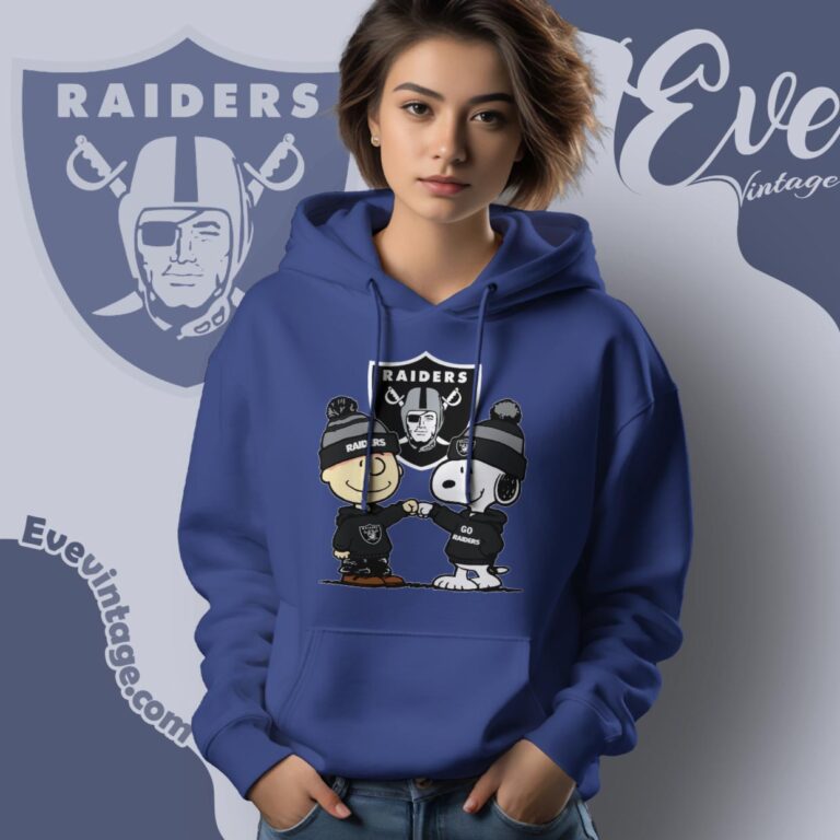 Charlie Brown And Snoopy Oakland Raiders Shirt Hoodie Charlie Brown And Snoopy Oakland Raiders Shirt Hoodie