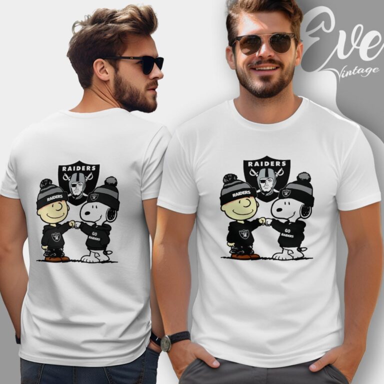 Charlie Brown And Snoopy Oakland Raiders Shirt T Shirt Charlie Brown And Snoopy Oakland Raiders Shirt T Shirt