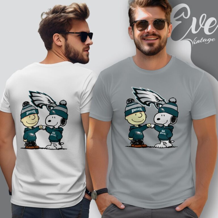 Charlie Brown And Snoopy Philadelphia Eagles Shirt T Shirt Charlie Brown And Snoopy Philadelphia Eagles Shirt T Shirt
