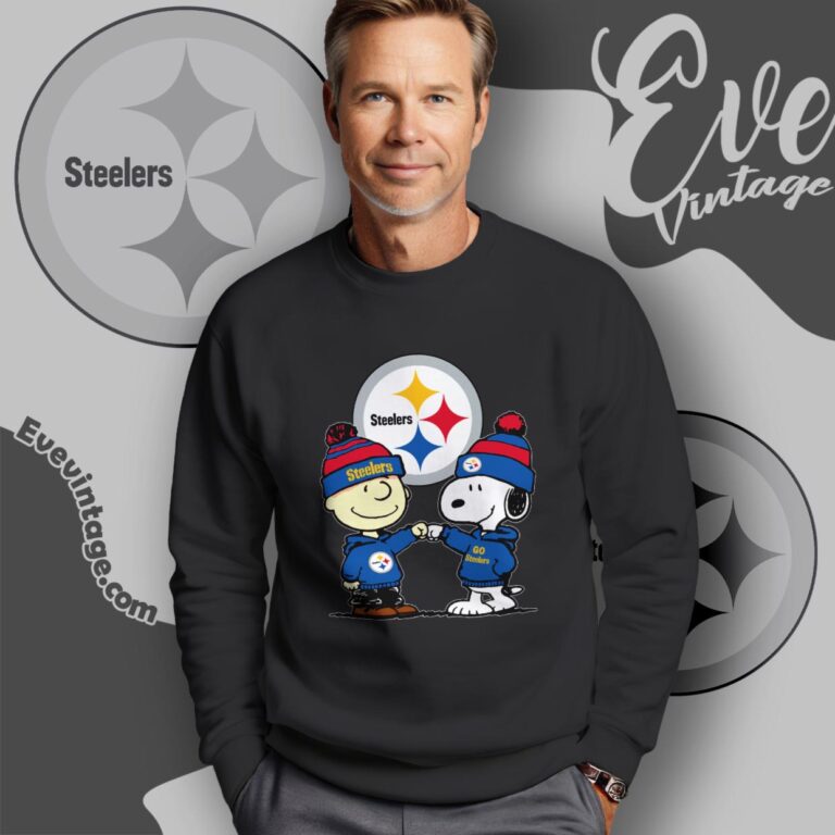 Charlie Brown And Snoopy Pittsburgh Steelers Shirt Sweatshirt Charlie Brown And Snoopy Pittsburgh Steelers Shirt Sweatshirt