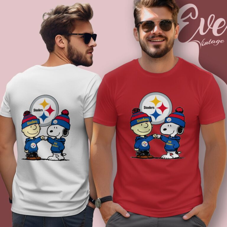 Charlie Brown And Snoopy Pittsburgh Steelers Shirt T Shirt Charlie Brown And Snoopy Pittsburgh Steelers Shirt T Shirt