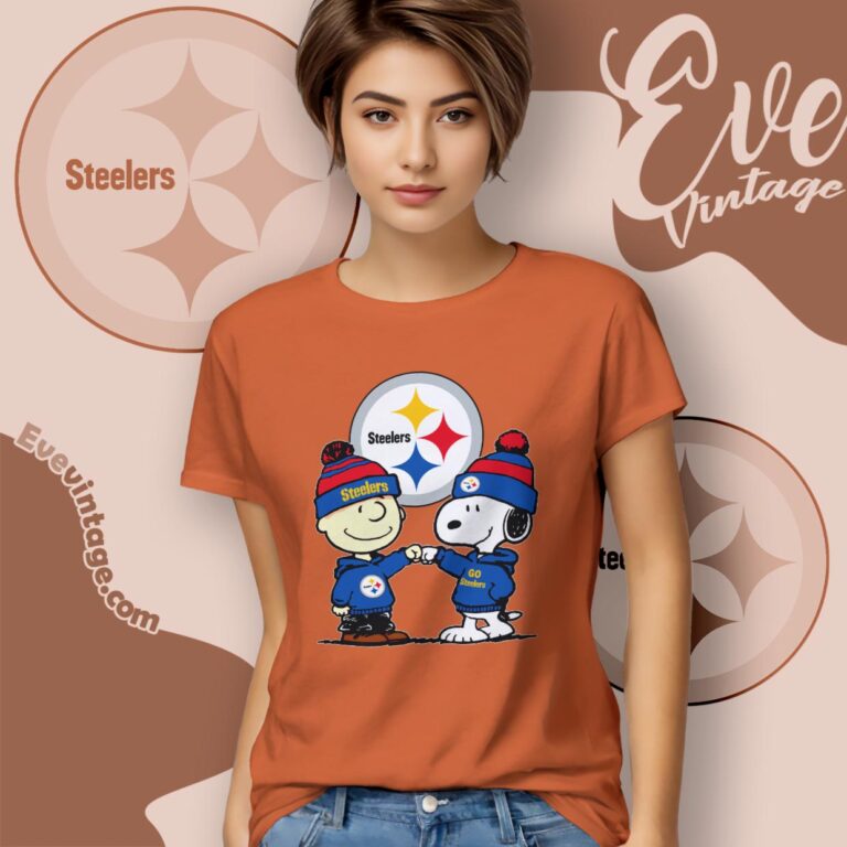Charlie Brown And Snoopy Pittsburgh Steelers Shirt Women T Shirt Charlie Brown And Snoopy Pittsburgh Steelers Shirt Women T Shirt