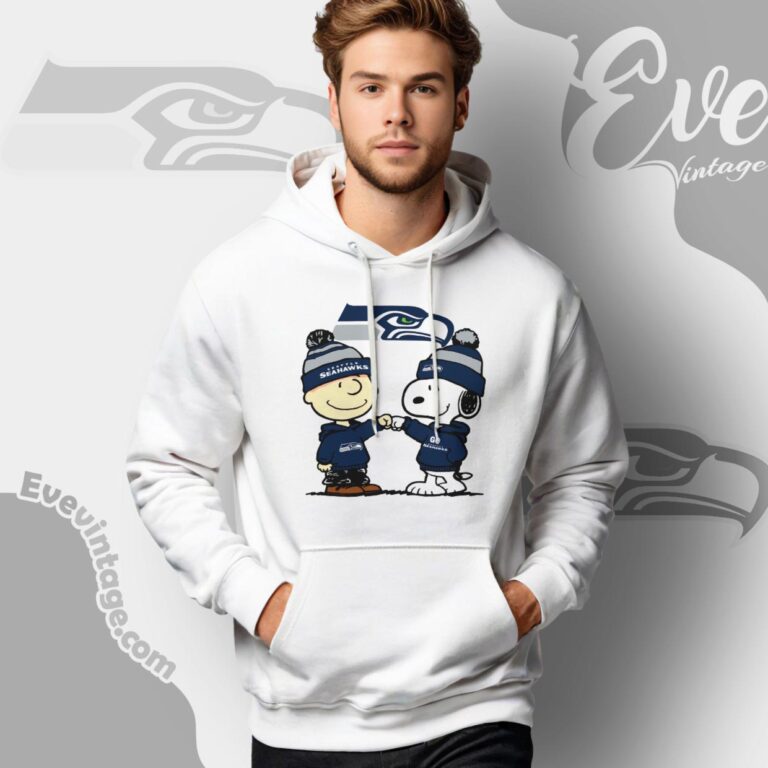 Charlie Brown And Snoopy Seattle Seahawks Shirt Hoodie Charlie Brown And Snoopy Seattle Seahawks Shirt Hoodie