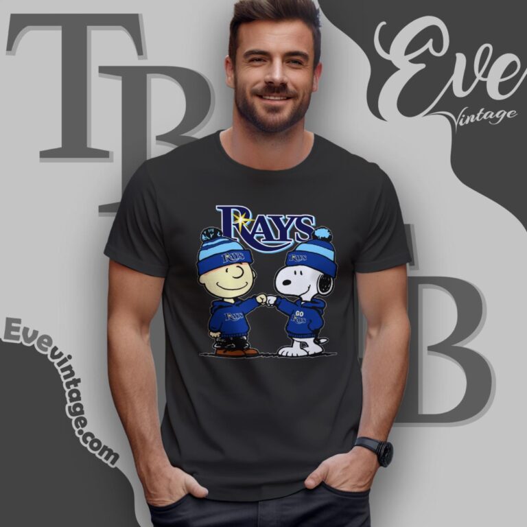 Charlie Brown And Snoopy Tampa Bay Rays Shirt T Shirt Charlie Brown And Snoopy Tampa Bay Rays Shirt T Shirt