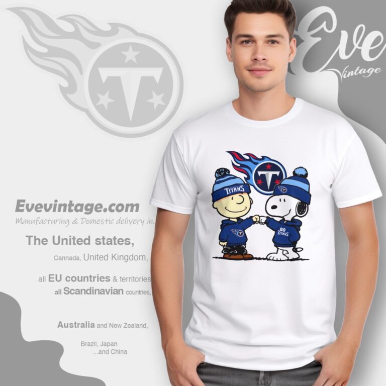 Charlie Brown And Snoopy Tennessee Titans Shirt T Shirt Charlie Brown And Snoopy Tennessee Titans Shirt T Shirt