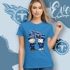 Charlie Brown And Snoopy Tennessee Titans Shirt