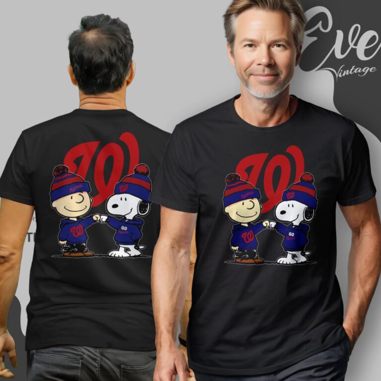 Charlie Brown And Snoopy Washington Nationals Shirt T Shirt Charlie Brown And Snoopy Washington Nationals Shirt T Shirt
