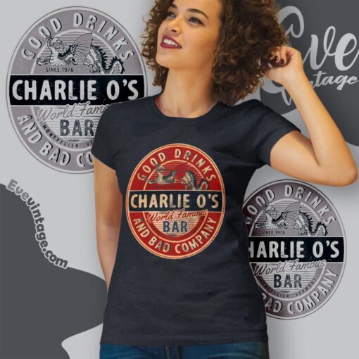 Charlie O’s World Famous Bar Shirt Vermont Dive Bar