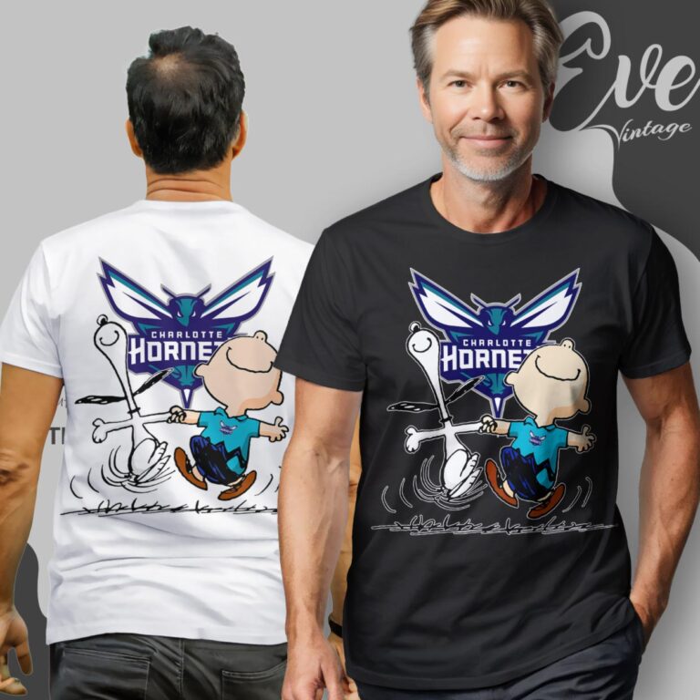 Charlotte Hornets Charlie Brown Snoopy Happy Dancing Shirt T Shirt Charlotte Hornets Charlie Brown Snoopy Happy Dancing Shirt T Shirt