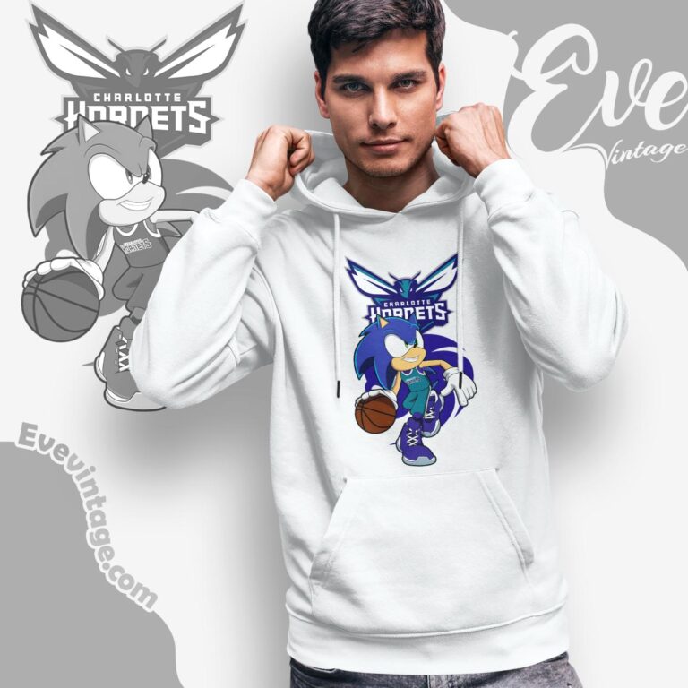 Charlotte Hornets Sonic The Hedgehog Shirt Hoodie Charlotte Hornets Sonic The Hedgehog Shirt Hoodie
